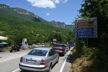 Granični prelaz Šćepan Polje između BiH i Crne Gore