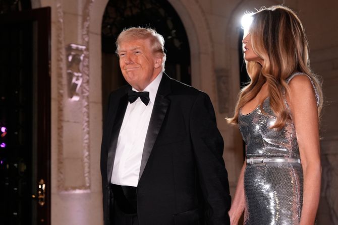 Melanija i Donald Tramp