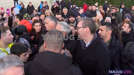 Aleksandar Vučić u Božićnom seocetu