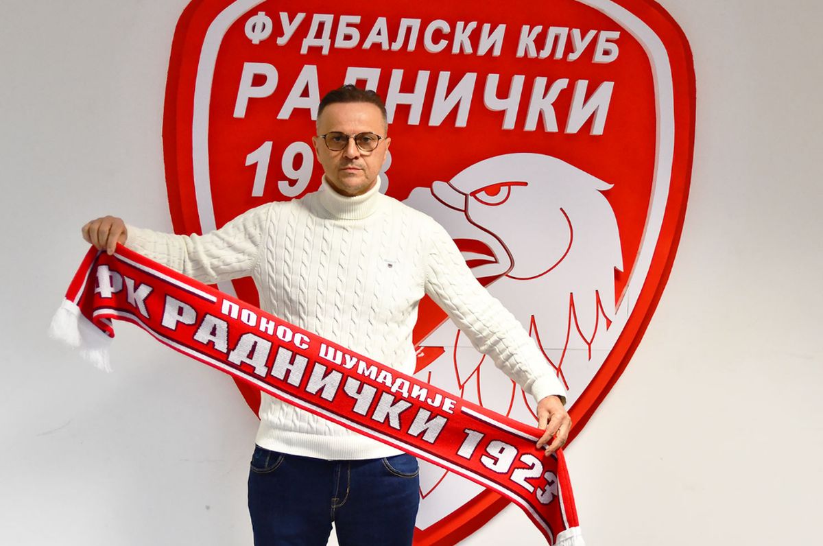 Navijači ga terali, klub ga otpustio: Radnički Kragujevac ostao bez trenera