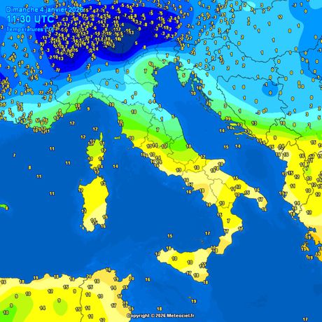 Trenutne temperaturevazduha