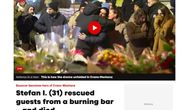 Švajcarski mediji pišu o hrabrosti Stefana Ivanovića, koji je stradao spasavajući goste u zapaljenom baru