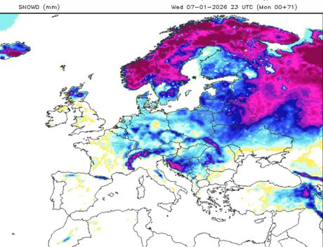 Visina snežnog pokrivača
