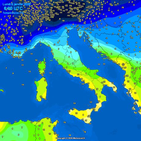 Trenutne temperature vazduha