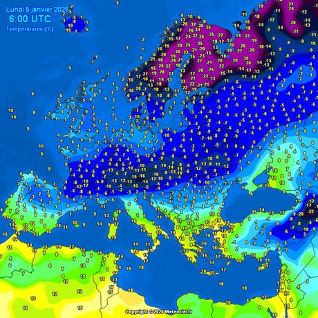 Trenutne temperature vazduha