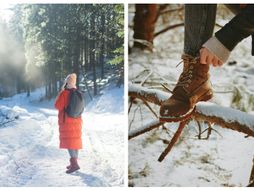 sneg, šenja, obuća