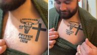 Hteo je da iznenadi suprugu romantičnom tetovažom: Ceo internet mu se smeje, a reakcije žene je genijalna