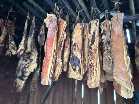 Starčevići, sušenja mesa, sušara