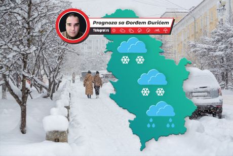 Vremenska prognoza sneg kiša zima