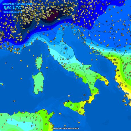 Trenutne temperature vazduha