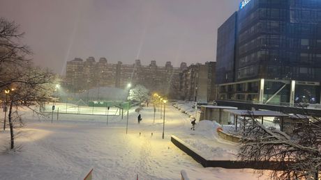 Sneg jutro Beograd