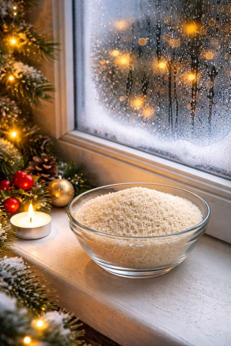 prozor, nova godina, vlaga, pirinač