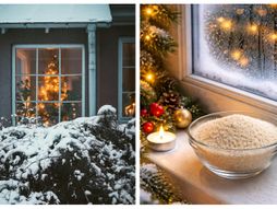 prozor, nova godina, vlaga, pirinač