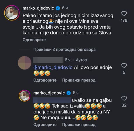 Marko Đedović post