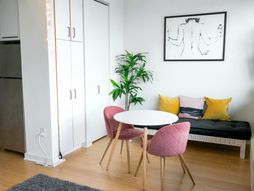 dom, stan, dekor, mali stan, biljke