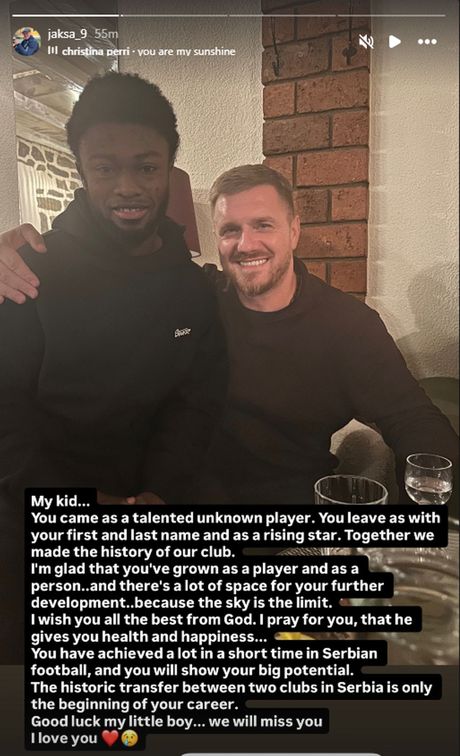 Marko Jakšić, Daglas Ovusu