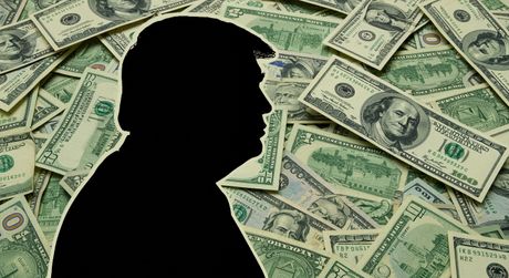 Donald Tramp, dolari