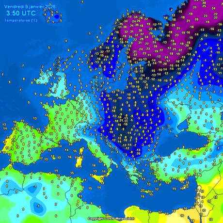 Trenutne temperature vazduha