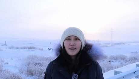 Jakutsk zima minus grejanje