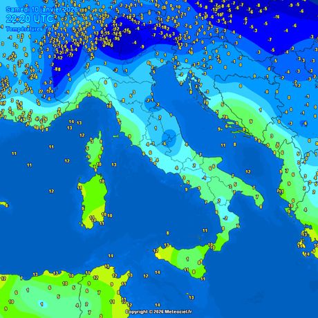 Trenutne temperazure vazduha