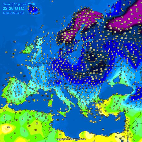 Trenutne temperazure vazduha