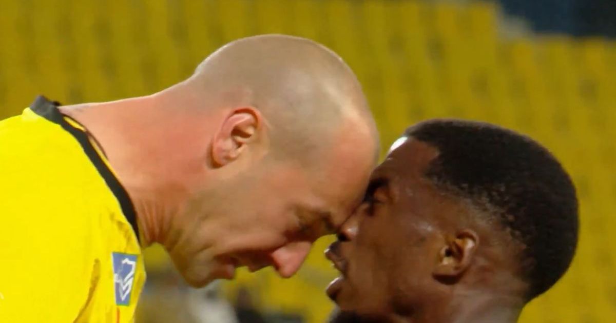 Borjan napravio haos! "Pobio" se sa saigračima, jednog gurnuo glavom, drugog udario pesnicom u lice