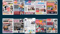 NASLOVNE STRANE SUTRAŠNJIH NOVINA: Prelistavanje štampe za nedelju, 11. januar 2026. godine