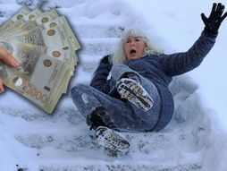 Povreda na javnom mestu, dinari