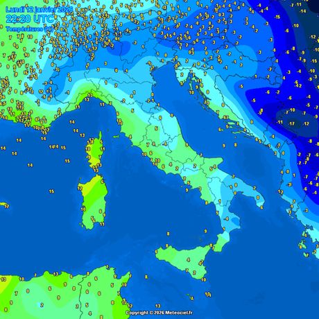 Trenutne temperature vazduha