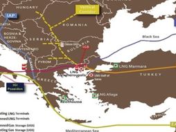 Južna interkonekcija mapa