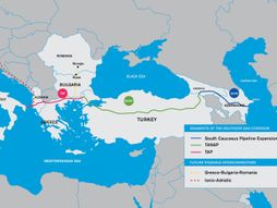 Južna interkonekcija mapa