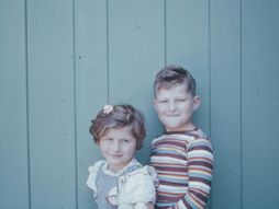 stara slika, porodica, dete, vintiž, deca