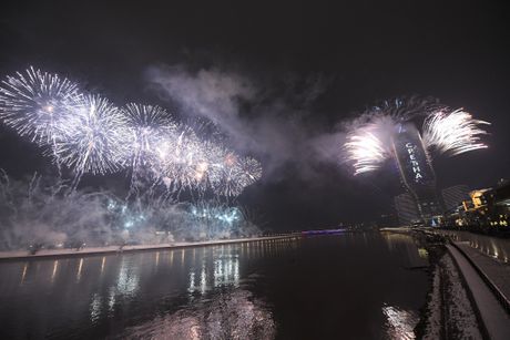 Doček Srpska Nova godina 2026 vatromet