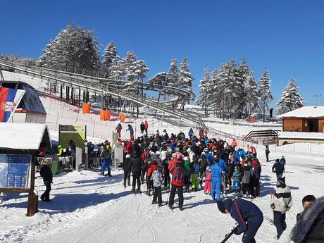 Čajetina , Tornik skijanje