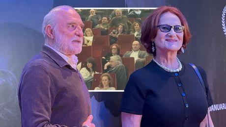 Lazar Ristovski i Danica Ristovski, premijera filma "Saučesnici"