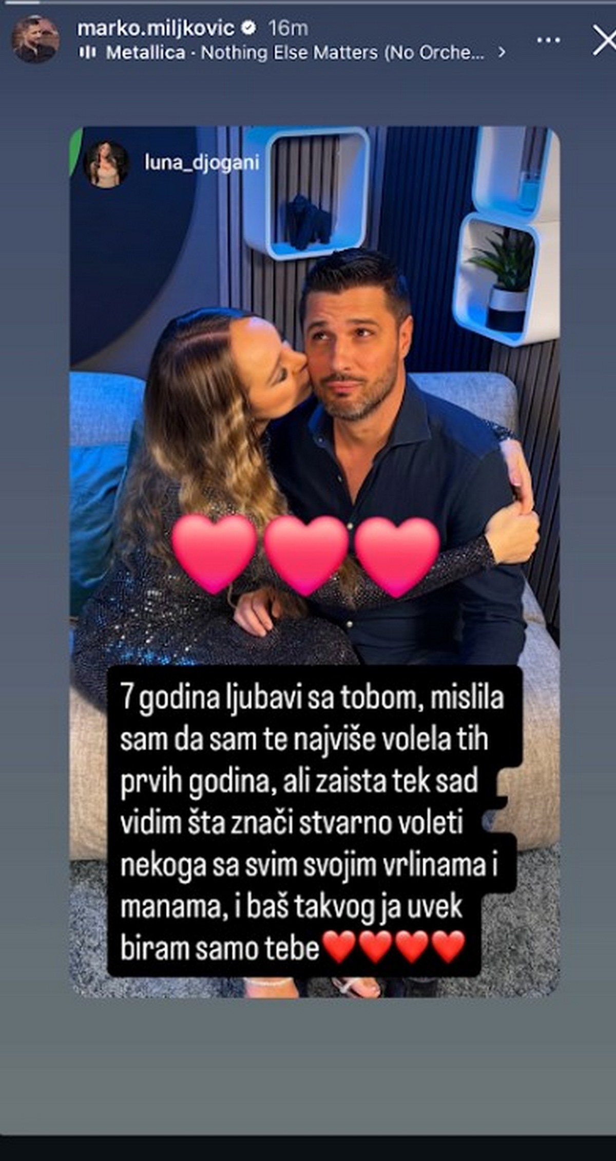 Veliko slavlje u domu Lune i Marka! Na važan datum mu priznala: "Mislila sam da sam te najviše volela"