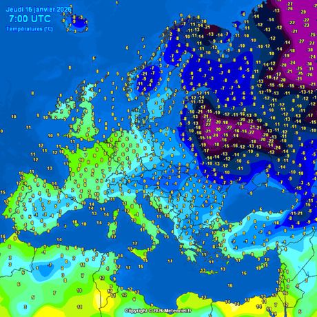 Trenutne temperature