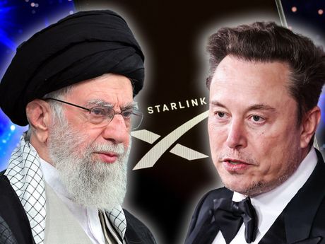 Ajatolah Hamnej Ilon Maska Starlink