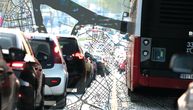 Zemun je crvena zona saobraćaja posle udesa na Pupinu, još jedan lančani sudar u širem centru grada!