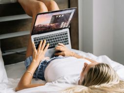 žena, devojka, posao, rad, rad od kuće, laptop,