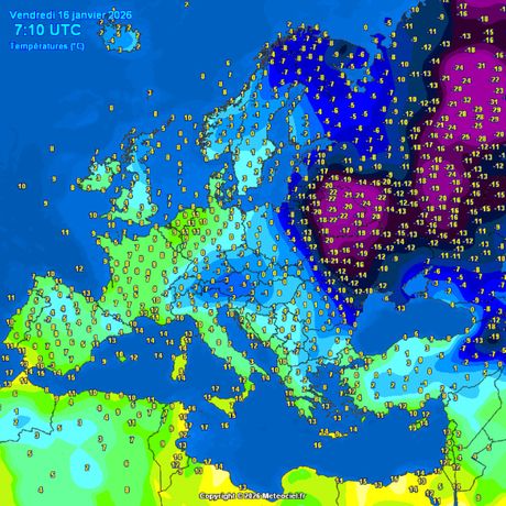 Trenutne temperature