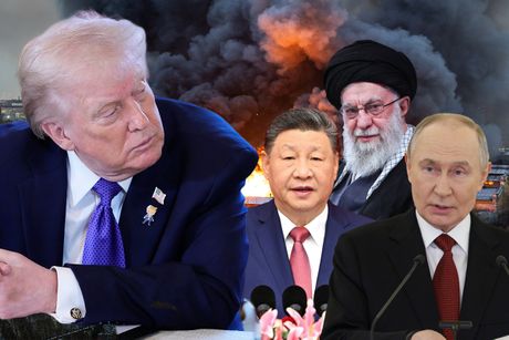 Donald Tramp, Vladimir Putin, Si Đinping, Ali Hamnei