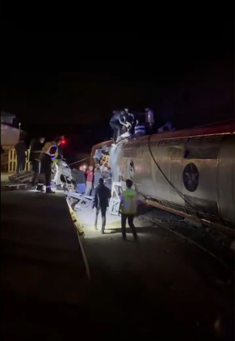 Španija sudar vozova