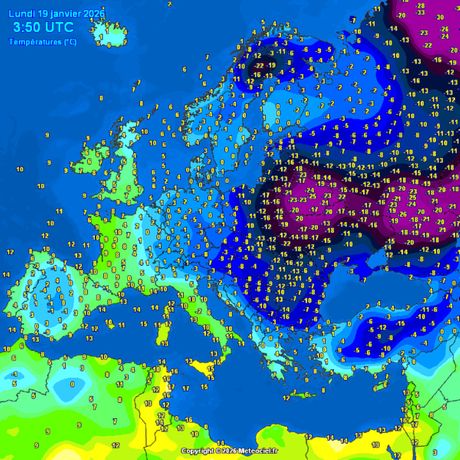 Minimalne temperature vazduha jutros u Srbiji
