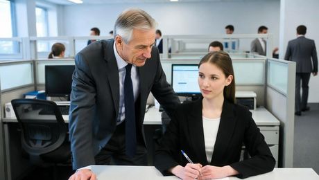 Uznemiravanje posao šef radnica