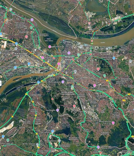 Saobraćaj 19. januar jutro