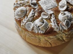 slavski kolač, kolač, slava, ukrasi, ukrasi na kolaču