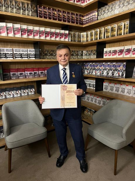 Akademik Milovan Boјić dobitnik prestižne ruske nagrade 