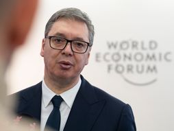 Aleksandar Vučić Davos