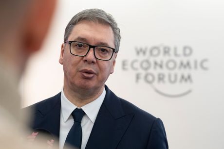 Aleksandar Vučić Davos